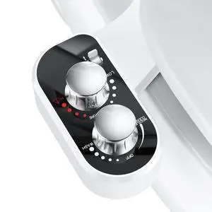 Hot and Cold Bidet Attachment for Toilet, Warm Water Bidet | Ultra Slim Non-Electric Bidet Attachment, Adjustable Pressure Self-Cleaning Nozzle, Rear & Feminine Wash, Easy Installation Hot and Cold Bidet Attachment for Toilet, Warm Water Bidet | Ultra Slim Non-Electric Bidet Attachment, Adjustable Pressure Self-Cleaning Nozzle, Rear & Feminine Wash, Easy Installation