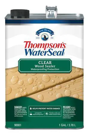 WaterSeal Clear Wood Sealer, Clear, 1 Gallon WaterSeal Clear Wood Sealer, Clear, 1 Gallon
