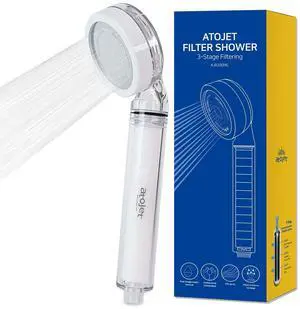 Filter Showerhead Inspired by Koreas Beauty Culture Pure Carbon Filters for Softer Skin & Smoother Hair | Carbon Composite Filter | Single Showerhead (AJ8200MC-SNG-1) Filter Showerhead Inspired by Koreas Beauty Culture Pure Carbon Filters for Softer Skin & Smoother Hair | Carbon Composite Filter | Single Showerhead (AJ8200MC-SNG-1)