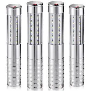 Upgrade LED Bottle Service Lights,Silver White Light,4 Pcs | Handheld,Rechargeable,Adjustable Light Mode,Matching Charger,Flashing Light Signs For Birthday Wedding Party Upgrade LED Bottle Service Lights,Silver White Light,4 Pcs | Handheld,Rechargeable,Adjustable Light Mode,Matching Charger,Flashing Light Signs For Birthday Wedding Party