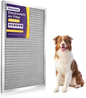 16x20x1 Furnace Filter-MERV8, Washable & Reusable Electrostatic Air Filter, AC/HVAC Furnace Filter, Permanent Air Filter, Breathe Fresher, Easy Install 16x20x1 Furnace Filter-MERV8, Washable & Reusable Electrostatic Air Filter, AC/HVAC Furnace Filter, Permanent Air Filter, Breathe Fresher, Easy Install