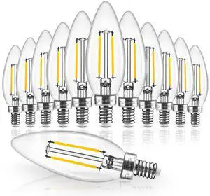 E12 Candelabra LED Bulb 40W Eq, Dimmable 3000K, 12 Pack E12 LED Bulb Dimmable, 3000K 40W Eq Candelabra Light Bulbs, 12Pack E12 Candelabra LED Bulb 40W Eq, Dimmable 3000K, 12 Pack E12 LED Bulb Dimmable, 3000K 40W Eq Candelabra Light Bulbs, 12Pack