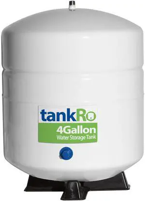 TankRo RO132-TNK Reverse Osmosis Water Storage Tank, 4 Gallon, White | Easy Under-Sink Installation, Compatible with Most RO Filtration Systems, Durable Steel Construction for Long-Lasting Use TankRo RO132-TNK Reverse Osmosis Water Storage Tank, 4 Gallon, White | Easy Under-Sink Installation, Compatible with Most RO Filtration Systems, Durable Steel Construction for Long-Lasting Use