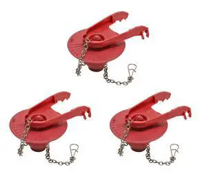 502 Universal 2-Inch Toilet Flapper, 3-Pack, Water Saving | Three solid-frame flappers, Adjustable water-saving dial, Fits most 2 in. flush valves, Resists chlorine and hard water 502 Universal 2-Inch Toilet Flapper, 3-Pack, Water Saving | Three solid-frame flappers, Adjustable water-saving dial, Fits most 2 in. flush valves, Resists chlorine and hard water