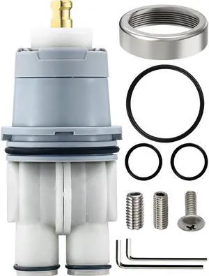 Shower Cartridge Replacement for Delta RP46074 (2006-Present) | 1-Pack, Fits Delta 13 14 Series Single Handle, Includes Bonnet Nut, Fix Leaks or Drips, Temperature or Pressure Issues Shower Cartridge Replacement for Delta RP46074 (2006-Present) | 1-Pack, Fits Delta 13 14 Series Single Handle, Includes Bonnet Nut, Fix Leaks or Drips, Temperature or Pressure Issues