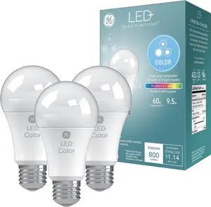 LED+ Color Changing LED Light Bulbs with Remote, No App or Wi-Fi Required, A19 Bulbs (3 Pack) LED+ Color Changing LED Light Bulbs with Remote, No App or Wi-Fi Required, A19 Bulbs (3 Pack)