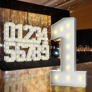 3FT Marquee Light Up Letter,Marquee Letters 3 Feet Tall | Large Led Sign for Party,Birthday Decorations,Graduation,Prom,Baby Shower(Number 1) 3FT Marquee Light Up Letter,Marquee Letters 3 Feet Tall | Large Led Sign for Party,Birthday Decorations,Graduation,Prom,Baby Shower(Number 1)