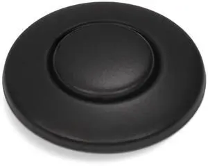 STC-MTBLK Push SinkTop Switch Button, Matte Black STC-MTBLK Push SinkTop Switch Button, Matte Black