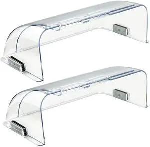 Heating & Air Vent Deflector for Vents, Sidewall, Ceiling, Floor Registers - Adjust Between 9"-14", Magnetic Vent Covers for Air Conditioning, Heat, AC, Floor, Under Furniture (2 Pack Clear) Heating & Air Vent Deflector for Vents, Sidewall, Ceiling, Floor Registers - Adjust Between 9"-14", Magnetic Vent Covers for Air Conditioning, Heat, AC, Floor, Under Furniture (2 Pack Clear)