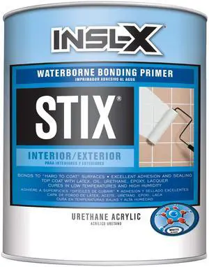 SXA11009A-04 Stix Acrylic Waterborne Bonding Primer, 1 Quart, White SXA11009A-04 Stix Acrylic Waterborne Bonding Primer, 1 Quart, White