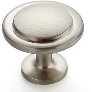Brushed Nickel Cabinet Knobs Zinc Drawer Knobs, 1-1/4 Inch, 30 Pack | Round Knob Shape, Smooth Pull Grip, Kitchen Cabinet Update, For Dressers, Drawers, Cabinet Doors, Furniture Hardware Projects Brushed Nickel Cabinet Knobs Zinc Drawer Knobs, 1-1/4 Inch, 30 Pack | Round Knob Shape, Smooth Pull Grip, Kitchen Cabinet Update, For Dressers, Drawers, Cabinet Doors, Furniture Hardware Projects