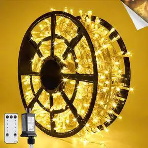 168Ft 600 LED String Lights for Outside, Christmas Lights Outdoor | Indoor Classroom Lights Plug in for Tree Bedroom Patio Wedding Party Holiday Christmas Pergola Decor, Remote, Clear Wire 168Ft 600 LED String Lights for Outside, Christmas Lights Outdoor | Indoor Classroom Lights Plug in for Tree Bedroom Patio Wedding Party Holiday Christmas Pergola Decor, Remote, Clear Wire