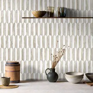 Vamos Peel and Stick Backsplash Seamless Tile for Kitchen and Bathroom,White and Beige Slate PVC Mixed Light Gold Self Adhesive Fish Scale Metal Mosaic Tiles (10 Sheets) Vamos Peel and Stick Backsplash Seamless Tile for Kitchen and Bathroom,White and Beige Slate PVC Mixed Light Gold Self Adhesive Fish Scale Metal Mosaic Tiles (10 Sheets)