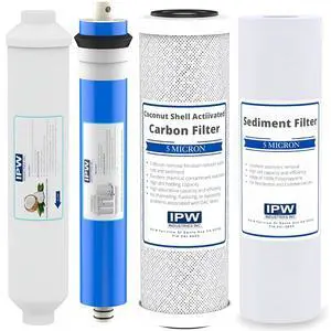 Universal 4-Stage Under Sink Reverse Osmosis Replacement Filter Kit | Replace Every 6-12 Months for Pure, Refreshing Water Universal 4-Stage Under Sink Reverse Osmosis Replacement Filter Kit | Replace Every 6-12 Months for Pure, Refreshing Water