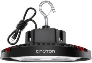 160W UFO LED High Bay Light, Aluminum LED Shop Lights with 24000LM, 5000K Commercial Bay Lighting for Warehouse Garage Workshop Factory, 6' Cable & Safety Rope, ETL Listed 1 Pack 160W UFO LED High Bay Light, Aluminum LED Shop Lights with 24000LM, 5000K Commercial Bay Lighting for Warehouse Garage Workshop Factory, 6' Cable & Safety Rope, ETL Listed 1 Pack