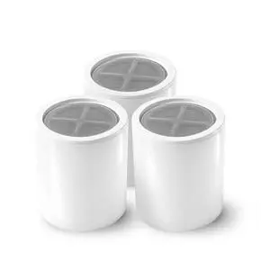 Shower Filter Cartridge Compatible with Eskiin Shower Head, 3 Pack | Multistage media reduces hard water & chlorine. Compatible with Eskiin shower head. Tool-free installation in minutes Shower Filter Cartridge Compatible with Eskiin Shower Head, 3 Pack | Multistage media reduces hard water & chlorine. Compatible with Eskiin shower head. Tool-free installation in minutes