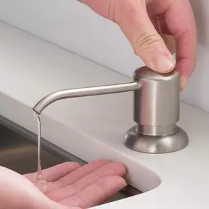 Boden Kitchen Soap and Lotion Dispenser in Spot Free Stainless Steel, KSD-53SFS Boden Kitchen Soap and Lotion Dispenser in Spot Free Stainless Steel, KSD-53SFS