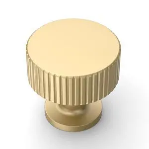 10 Pack Brushed Gold Kitchen Cabinet Knobs | Heavy-Duty Solid Zinc, Sturdy, 2 Screw Sizes, Single Hole Knob, Cupboards, Drawers, Dressers, Furniture, Hardware 10 Pack Brushed Gold Kitchen Cabinet Knobs | Heavy-Duty Solid Zinc, Sturdy, 2 Screw Sizes, Single Hole Knob, Cupboards, Drawers, Dressers, Furniture, Hardware