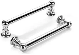 10 Pack 5 inch(128mm) Hole Center Vibrant Polished Chrome Cabinet Pulls Solid Heavy-Duty Kitchen Cabinet Hardware for Drawers Dressing Table Bathroom Handle 10 Pack 5 inch(128mm) Hole Center Vibrant Polished Chrome Cabinet Pulls Solid Heavy-Duty Kitchen Cabinet Hardware for Drawers Dressing Table Bathroom Handle