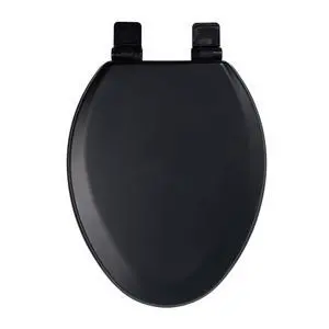 Toilet Seat, Slow Close, Soft Touch, Ultra-Smooth Matte Finish (No Orange-Peel Texture), Premium Moulded Wood, Quick Release, (Black, Elongated) Toilet Seat, Slow Close, Soft Touch, Ultra-Smooth Matte Finish (No Orange-Peel Texture), Premium Moulded Wood, Quick Release, (Black, Elongated)