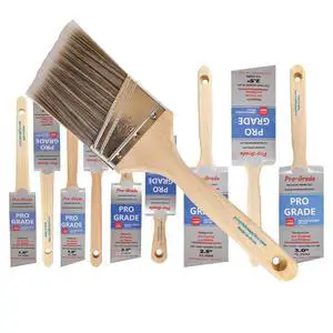 Angle Paint Brushes, Paint Brush Set for Trim & Walls, 10 Pc | Sash & cut-in detail | Furniture, cabinets, doors & fences | Interior & exterior | Latex, oil & stain | Medium stiff bristles Angle Paint Brushes, Paint Brush Set for Trim & Walls, 10 Pc | Sash & cut-in detail | Furniture, cabinets, doors & fences | Interior & exterior | Latex, oil & stain | Medium stiff bristles