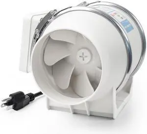 4 Inch Duct Fan 280 CFM Inline Ventilation Exhaust Fan | Powerful Airflow | Low Noise | Durable Motor | Safety Protection | for Grow Tent, Bathroom, Hydroponics, 3D Printer, Kitchen 4 Inch Duct Fan 280 CFM Inline Ventilation Exhaust Fan | Powerful Airflow | Low Noise | Durable Motor | Safety Protection | for Grow Tent, Bathroom, Hydroponics, 3D Printer, Kitchen