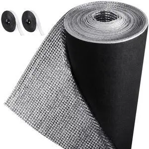 Rv Window Reflective Cover Camper Insulation Roll 47.2inchx10ft | Double Aluminum Foil Bubble Layer, Heat Thermal Blackout Shade for Camper Door Skylight Travel Garage Roof Shield Rv Window Reflective Cover Camper Insulation Roll 47.2inchx10ft | Double Aluminum Foil Bubble Layer, Heat Thermal Blackout Shade for Camper Door Skylight Travel Garage Roof Shield
