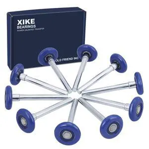Blue 2" Nylon Garage Door Roller, 10 Pack, 4" Stem, 6200-2RS Bearing | Super Quiet,Durable,Smooth, High Load, Easy to install,6200-2RS Double Seals Bearings Blue 2" Nylon Garage Door Roller, 10 Pack, 4" Stem, 6200-2RS Bearing | Super Quiet,Durable,Smooth, High Load, Easy to install,6200-2RS Double Seals Bearings
