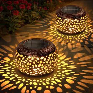 Solar Lanterns Outdoor Waterproof: 2 Pack Hollowed-Out Retro Metal Lantern Lights - Solar Lantern Decorative - Gifts for Women Mother's Day, Outside Garden Yard Patio & Indoor Tabletop Decor Solar Lanterns Outdoor Waterproof: 2 Pack Hollowed-Out Retro Metal Lantern Lights - Solar Lantern Decorative - Gifts for Women Mother's Day, Outside Garden Yard Patio & Indoor Tabletop Decor