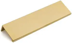 10 Pack 5in Finger Edge Pulls for Gold Drawer Pulls | Aluminum Alloy, Gold Cabinet Handles, Edge Pulls for Cabinets, Brushed Brass Handles, For Drawers, Dressers, Screws Included 10 Pack 5in Finger Edge Pulls for Gold Drawer Pulls | Aluminum Alloy, Gold Cabinet Handles, Edge Pulls for Cabinets, Brushed Brass Handles, For Drawers, Dressers, Screws Included