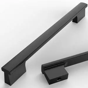 10 Pack 7 Inch(177mm) Matte Black Cabinet Pulls Kitchen Cabinet Handles Black Cabinet Pulls Cabinet Hardware for Cupboard Drawer 10 Pack 7 Inch(177mm) Matte Black Cabinet Pulls Kitchen Cabinet Handles Black Cabinet Pulls Cabinet Hardware for Cupboard Drawer
