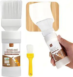 White Touch-Up Paint for Wood,Furniture,Cabinets,Metal,6.35 Oz,2-in-1 | Paint & Primer in One,Waterproof,No Sanding, Fast Drying, Water Based, Multi Surface White Touch-Up Paint for Wood,Furniture,Cabinets,Metal,6.35 Oz,2-in-1 | Paint & Primer in One,Waterproof,No Sanding, Fast Drying, Water Based, Multi Surface