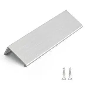 10 Pack 5 INCH Cabinet Pulls Brushed Nickel Finger Pulls, Brushed Nickel Edge Pulls for Cabinet Kitchen Cabinet Edge Pulls, 128mm Cabinet Finger Pulls 10 Pack 5 INCH Cabinet Pulls Brushed Nickel Finger Pulls, Brushed Nickel Edge Pulls for Cabinet Kitchen Cabinet Edge Pulls, 128mm Cabinet Finger Pulls