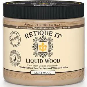 New and Improved Formula Liquid Wood Coatings - Stainable Primer - Paint It then Stain it (Light Wood, Medium) New and Improved Formula Liquid Wood Coatings - Stainable Primer - Paint It then Stain it (Light Wood, Medium)