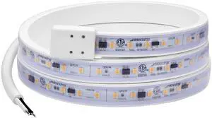 36 in. Hardwired LED Under Cabinet Strip Light, 1380 Lumens, 3000K | Warm White, Kitchen and Living Room 120V White Cove Lighting, No Power Supply Needed 36 in. Hardwired LED Under Cabinet Strip Light, 1380 Lumens, 3000K | Warm White, Kitchen and Living Room 120V White Cove Lighting, No Power Supply Needed
