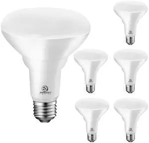 Energetic LED Flood Light Bulbs BR30, 65W Equivalent, Dimmable, Daylight 5000K, Indoor Flood Lights for Recessed Cans, 6 Pack Energetic LED Flood Light Bulbs BR30, 65W Equivalent, Dimmable, Daylight 5000K, Indoor Flood Lights for Recessed Cans, 6 Pack
