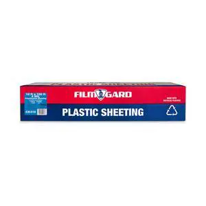 Berry Plastics Plastic Sheeting 4 mil x 10 ft. W x 100 ft. L Polyethylene Clear Berry Plastics Plastic Sheeting 4 mil x 10 ft. W x 100 ft. L Polyethylene Clear