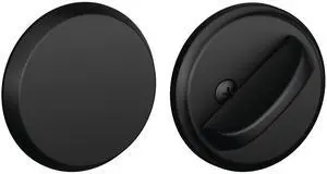 B81 622 Deadbolt with Standard Trim, Non-Keyed One Sided Deadbolt, Highest Residential Security, Matte Black B81 622 Deadbolt with Standard Trim, Non-Keyed One Sided Deadbolt, Highest Residential Security, Matte Black