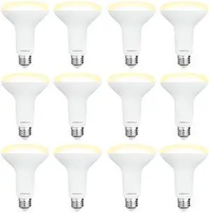12 Pack BR30 LED Recessed Light Bulb, Dimmable Indoor Flood Light Bulbs CRI80 7W Equivalent 65W 2700K Soft White 650 Lumens, 15000 Hours E26 Base LED Can Light Bulb, Flicker-Free 12 Pack BR30 LED Recessed Light Bulb, Dimmable Indoor Flood Light Bulbs CRI80 7W Equivalent 65W 2700K Soft White 650 Lumens, 15000 Hours E26 Base LED Can Light Bulb, Flicker-Free