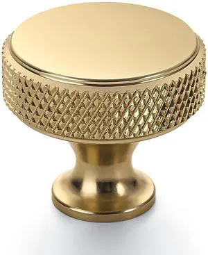Champagne Bronze Knurled Cabinet Knobs Round Drawer Pulls 10 Pack | Solid Aluminum alloy, 1.2 Inch Diameter, textured brass finish hardware pulls for dressers, drawers, cupboard, bathroom Champagne Bronze Knurled Cabinet Knobs Round Drawer Pulls 10 Pack | Solid Aluminum alloy, 1.2 Inch Diameter, textured brass finish hardware pulls for dressers, drawers, cupboard, bathroom