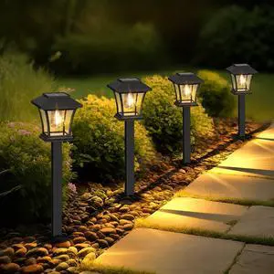 16 Pack Solar Pathway Lights Outdoor, Warm White | Ideal for Walkways, Gardens, Lawns, Driveways & Landscape Lighting, Automatic Dusk-to-Dawn Lighting 16 Pack Solar Pathway Lights Outdoor, Warm White | Ideal for Walkways, Gardens, Lawns, Driveways & Landscape Lighting, Automatic Dusk-to-Dawn Lighting
