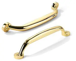 10 Pack 5 inch Hole Center Polished Brass Cabinet Pulls - Heavy Duty Solid Drawer Hardware Handles Kitchen Vanity Bathroom Handles 10 Pack 5 inch Hole Center Polished Brass Cabinet Pulls - Heavy Duty Solid Drawer Hardware Handles Kitchen Vanity Bathroom Handles