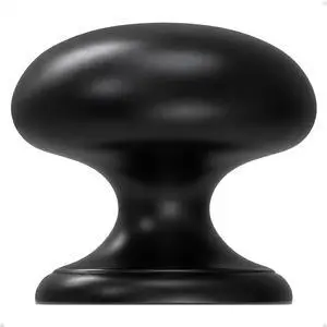 4-Pack Matte Black 1.5" Bifold Closet Door Cabinet Knobs Pulls | Large Wide Base Zinc Round Kitchen Cabinet Wardrobe Dresser Dummy Doorknobs, Furniture Pantry Sideboard Buffet Drawer Handles 4-Pack Matte Black 1.5" Bifold Closet Door Cabinet Knobs Pulls | Large Wide Base Zinc Round Kitchen Cabinet Wardrobe Dresser Dummy Doorknobs, Furniture Pantry Sideboard Buffet Drawer Handles
