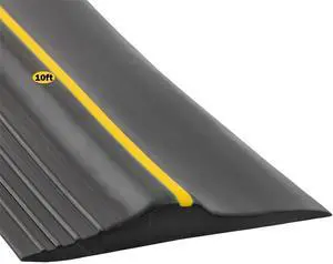 Garage Door Bottom Seal Strip, Weatherproof EPDM Rubber Threshold, Fits All Standard Doors, Easy for DIY Homeowners, No Adhesive (10Ft, Black) Garage Door Bottom Seal Strip, Weatherproof EPDM Rubber Threshold, Fits All Standard Doors, Easy for DIY Homeowners, No Adhesive (10Ft, Black)