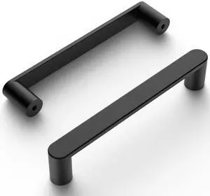 10 Pack Matte Black 5 Inch(128mm) Hole Centers Kitchen Cabinet Pulls Hardware Modern Kitchen Handles for Cabinets Cupboard Handles Drawer Pulls ZH0005 10 Pack Matte Black 5 Inch(128mm) Hole Centers Kitchen Cabinet Pulls Hardware Modern Kitchen Handles for Cabinets Cupboard Handles Drawer Pulls ZH0005