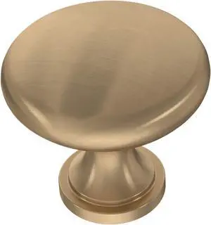 (10-Pack) Champagne Bronze Cabinet Knobs for Dressers, Drawers, Kitchen Cabinet Door, Vanity, Furniture, Closet Knobs, 1-3/16 Inch Round | Mushroom (10-Pack) Champagne Bronze Cabinet Knobs for Dressers, Drawers, Kitchen Cabinet Door, Vanity, Furniture, Closet Knobs, 1-3/16 Inch Round | Mushroom