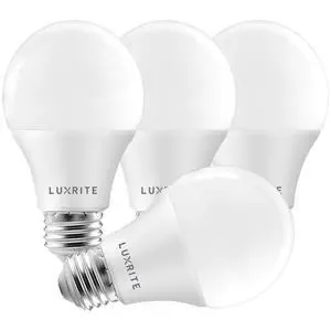 A19 LED Bulb 75W Equivalent, 1100 Lumens, 2700K Warm White, Dimmable Standard LED Light Bulbs 11W, Enclosed Fixture Rated, Energy Star, E26 Medium Base - Indoor and Outdoor (4 Pack) A19 LED Bulb 75W Equivalent, 1100 Lumens, 2700K Warm White, Dimmable Standard LED Light Bulbs 11W, Enclosed Fixture Rated, Energy Star, E26 Medium Base - Indoor and Outdoor (4 Pack)