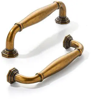 10 Pack 3 Inch(76mm) Antique Brass Cabinet Pulls Vintage Cabinet Handles Heavy Duty Solid Cabinet Hardware for Cupboard Drawer Pulls Dresser Handle 10 Pack 3 Inch(76mm) Antique Brass Cabinet Pulls Vintage Cabinet Handles Heavy Duty Solid Cabinet Hardware for Cupboard Drawer Pulls Dresser Handle