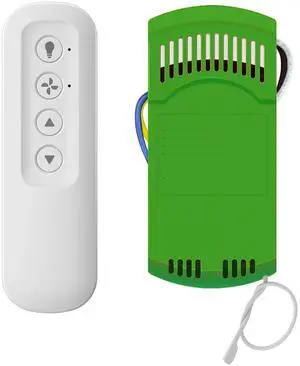 Ceiling Fan Remote Control Kit with Receiver, Replacement for Hunter 99770 | Compatible with Hunter 99770, 99772, 99392, 99813, 99122, Universal 3-Speeds Remote Control Kit, Fans Control with Dimmer Ceiling Fan Remote Control Kit with Receiver, Replacement for Hunter 99770 | Compatible with Hunter 99770, 99772, 99392, 99813, 99122, Universal 3-Speeds Remote Control Kit, Fans Control with Dimmer
