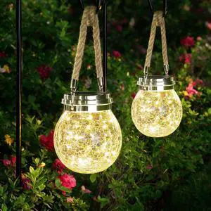 Solar Lantern, 2 Pack Outdoor Lanterns with 30 LED Waterproof Garden Decor Patio Solar Lights Outdoor Decorative Backyard Outdoor Hanging, Warm Light Solar Lantern, 2 Pack Outdoor Lanterns with 30 LED Waterproof Garden Decor Patio Solar Lights Outdoor Decorative Backyard Outdoor Hanging, Warm Light